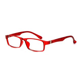 Modern Comfortsight Red Unbreakable Polycarbonate Eye Glass Frame For Women