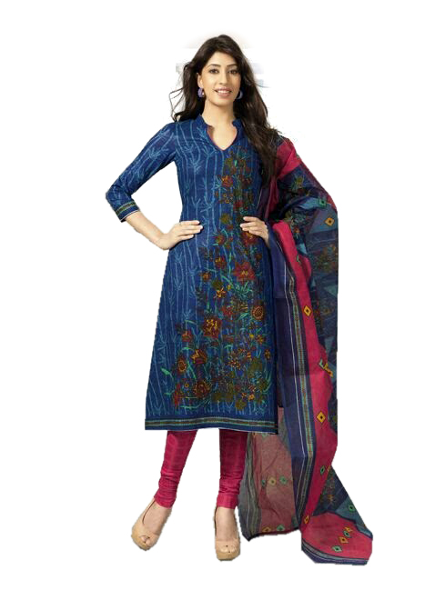 unstitched churidar