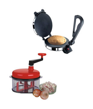 Delta Roti Maker Delta Roti Maker Combo With Chop n Churn Chopper Free Free Vegetable ...