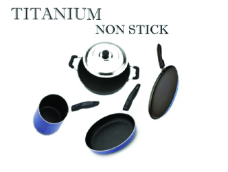 TITANIUM NON STICK COOKWARE SET