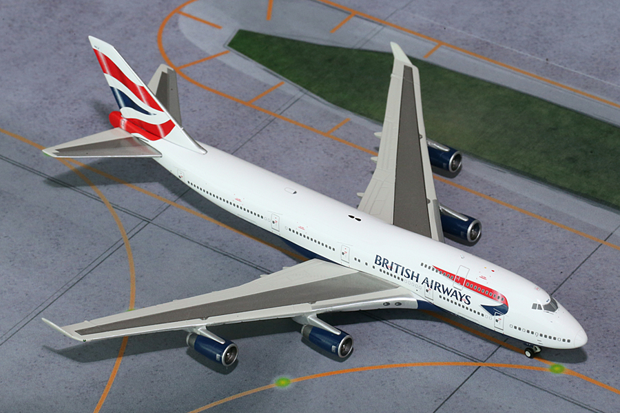 British Airways B747-400 (Gemini Jets, Scale 1:400)