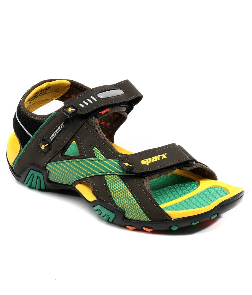 SPARX SANDAL SS 433 OLIVE GREEN YELLOW sparx-sandal-ss-433-olive-green-yellow