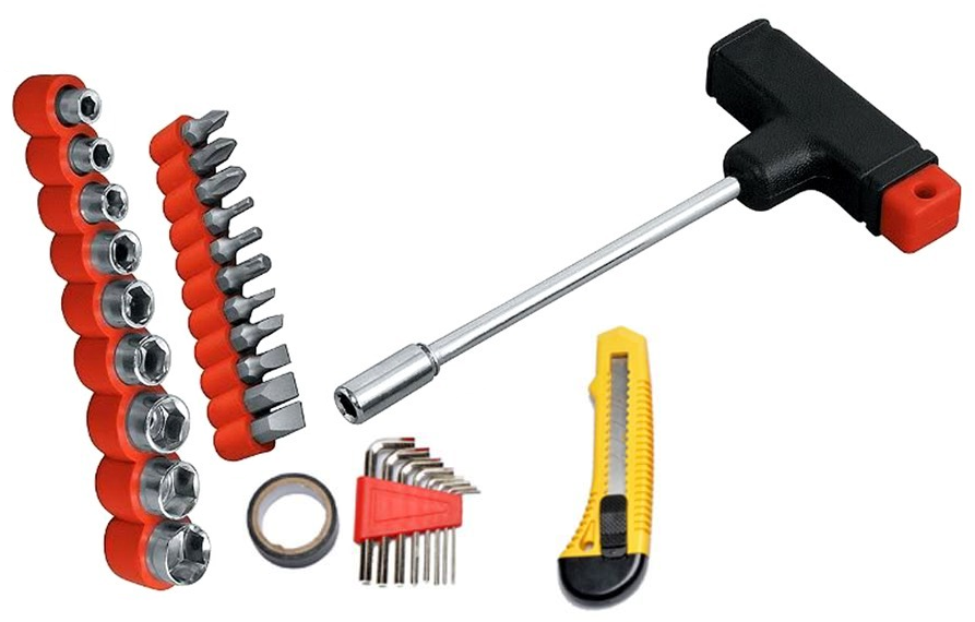 HarryKarry 35pc TBar Bit Tool Set By