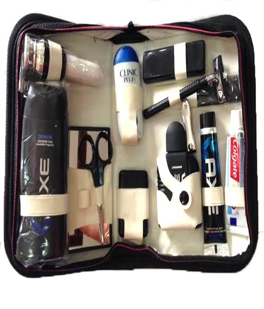 Portable Shaving And Grooming Kit