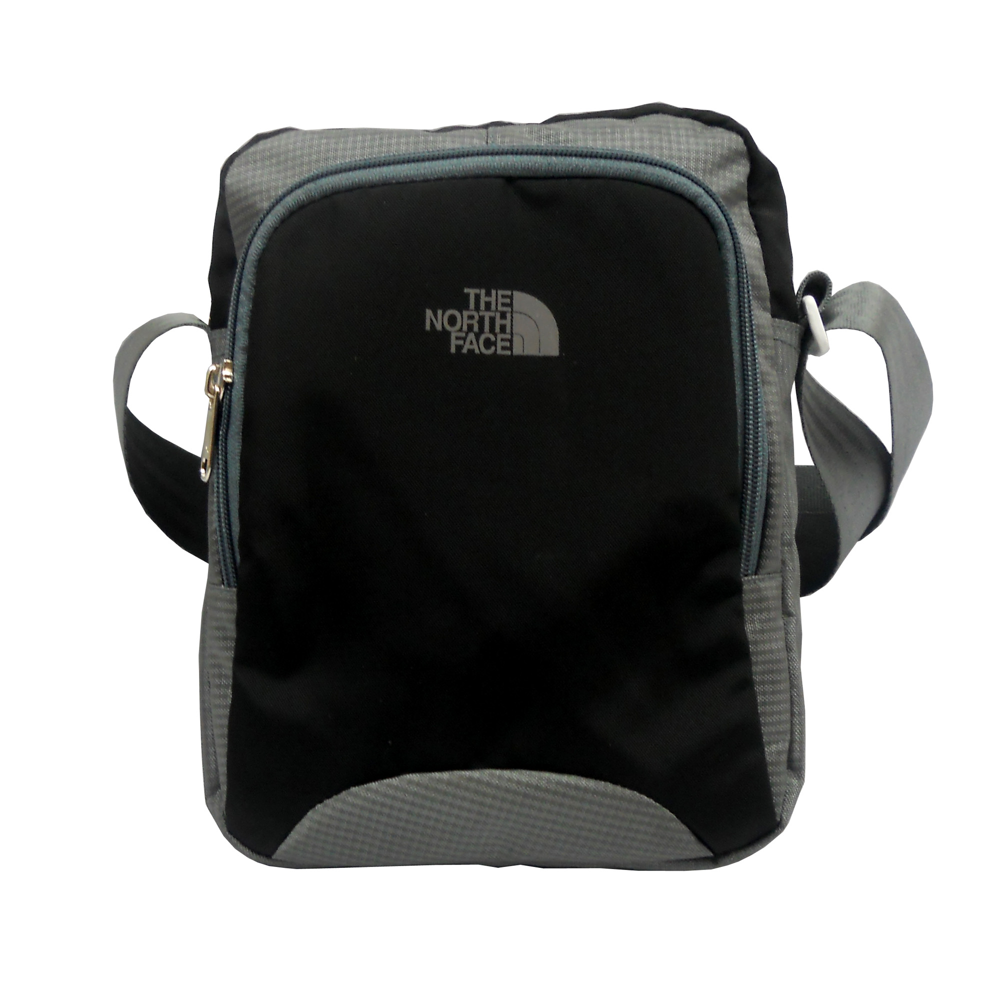 The North Face Stylish Light weight Black & Grey Color Tab Sling Bag ...