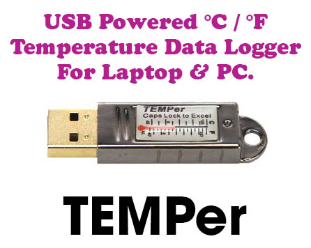 Online Gadget Hero's TEMPer USB Powered Thermometer Temperature Sensor ...