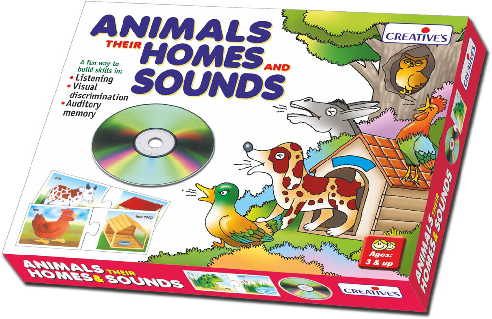 Domestic Animals Homes And Sounds