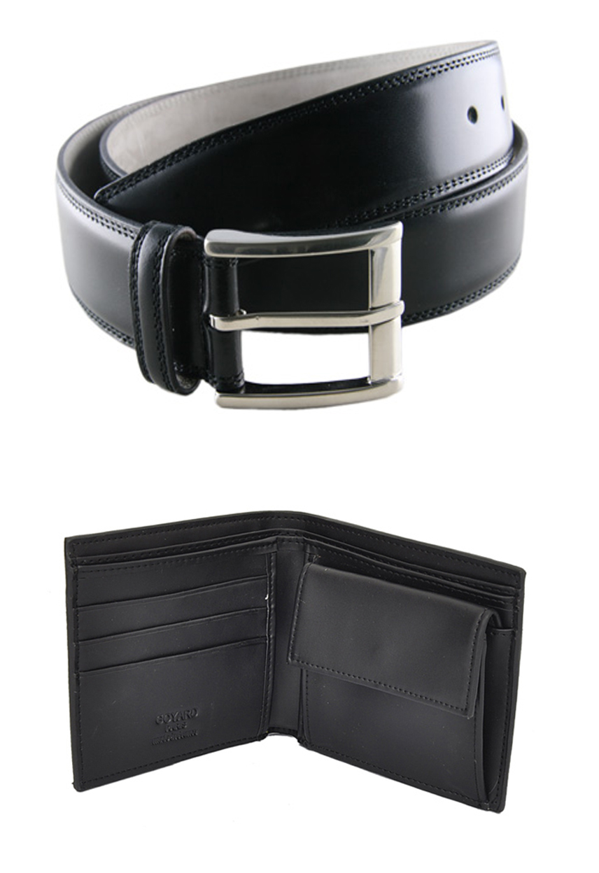 Combo - Leather Belt & Wallet