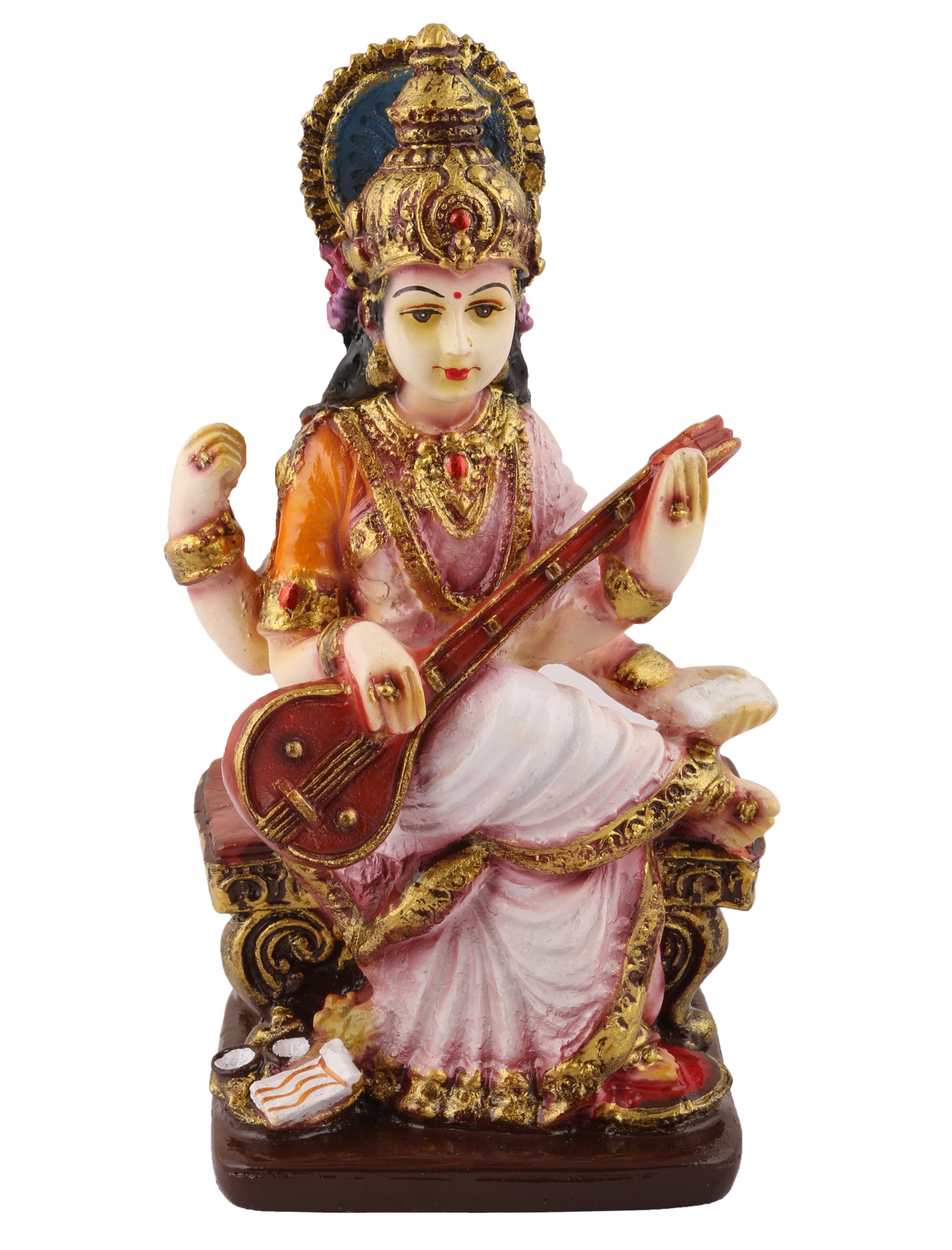 Saraswati Polyresin Idol / Statue / Murti / Figurine