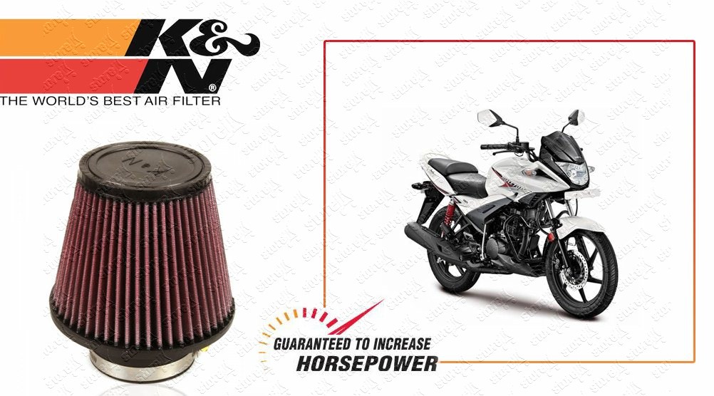 K&N RC1060 Bike Air Filter High Performance for Hero Motocorp Ignitor