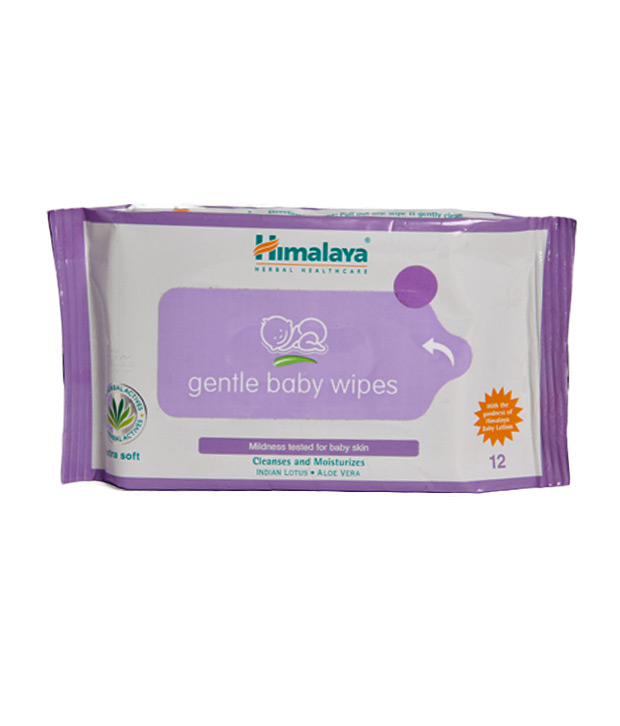 Himalaya Gentle Baby Wipes 12's In India Shopclues Online
