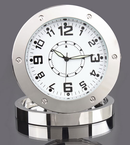 Spy Camera Table Clock Camera Designer Clock Rechargeable With Memory