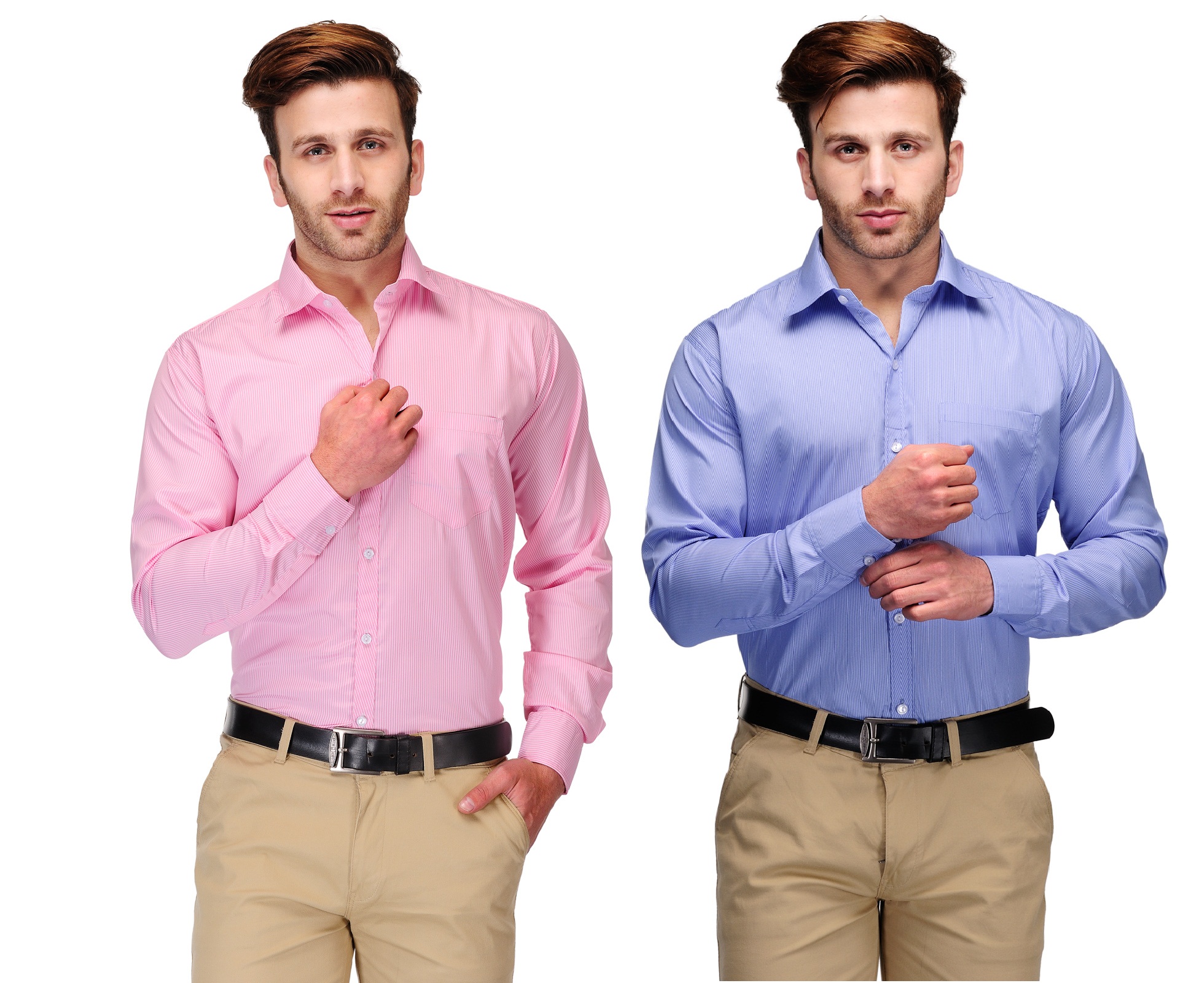 Buy Koolpals Men's Multicolor Regular Formal Shirt Online @ ₹799 from ...