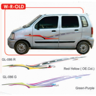 Buy WAGON R OLD SIDE STICKER/GRAPHICS/DECALS Online @ ₹1500 from ShopClues