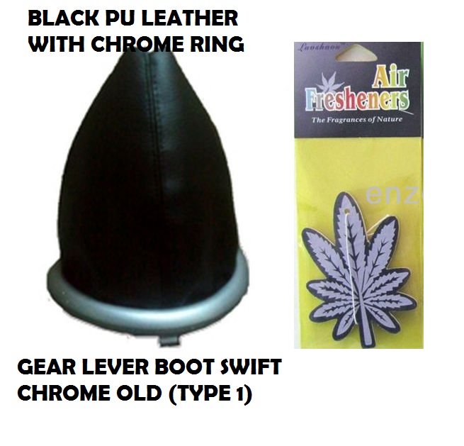 Buy Black Gear Lever Boot for Maruti Swift WITH FREE HANGING PERFUME