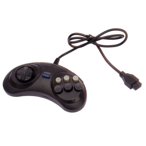 Buy New Sega Mega Drive Controller 9 Pin Joystick 16 Bit Sega Genesis ...