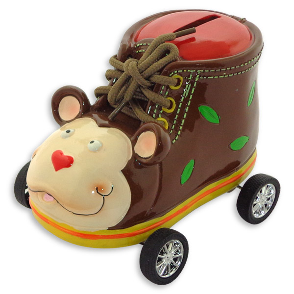 Buy MONKEY SHOE PIGGY BANK Online ₹349 from ShopClues