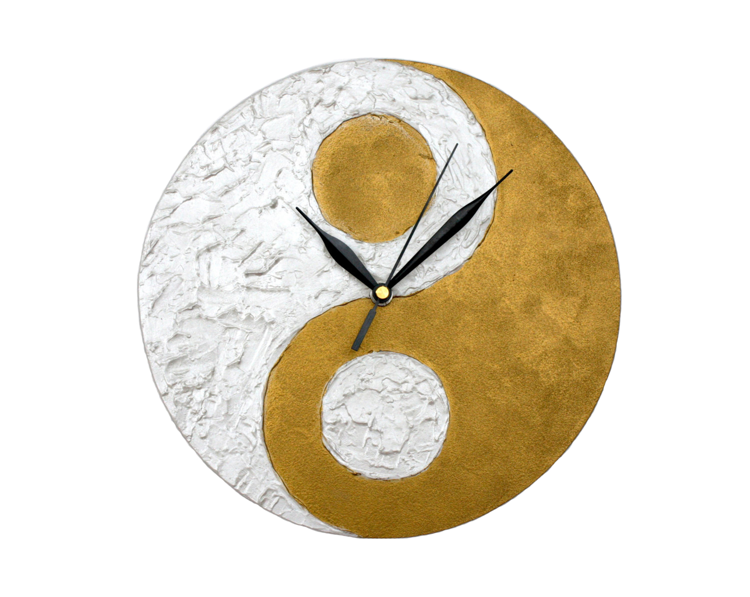 Buy The Palace Wood Hand Painted White Feng Shui Design Wall Clock