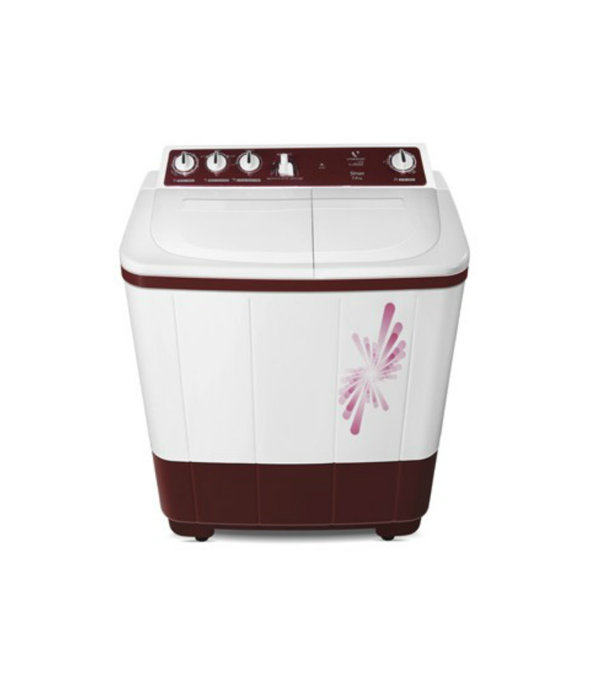 Videocon 7 Kg. VS70L11 Semi Auto Washing Machine Maroon , Washing Machines