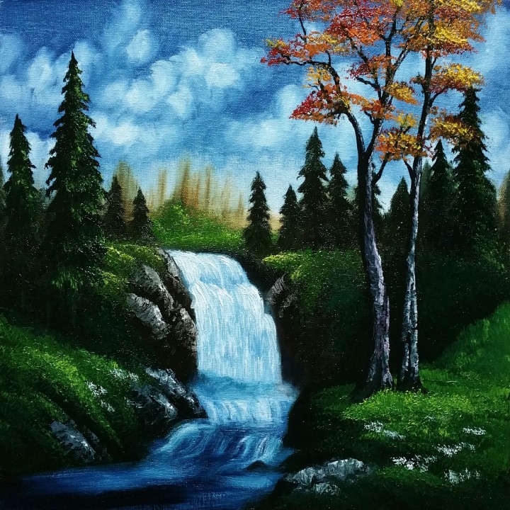 Buy Beautiful Nature Painting Online @ ₹7000 from ShopClues