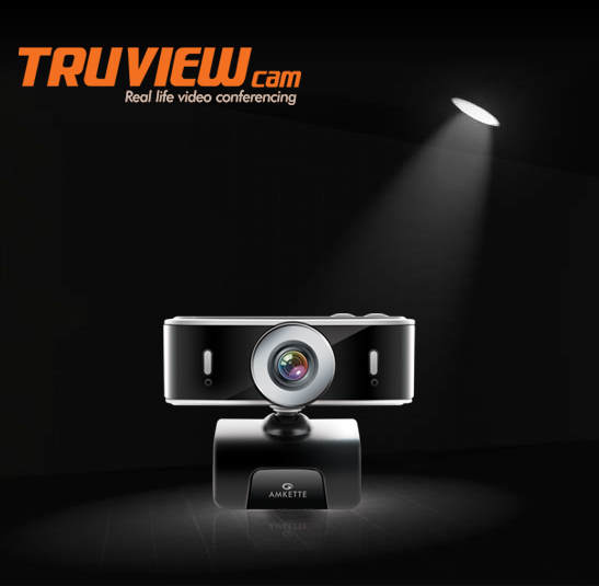 Amkette TruView WEB CAM - Real Life Video Conferencing