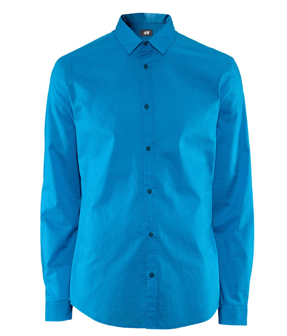 Buy Sky Blue Casual Shirt For Men Online ₹599 from ShopClues