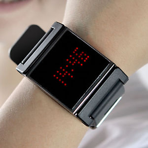 fusion hidden led digital watch