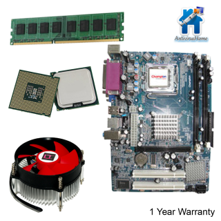Buy Intel Core 2 Duo 2.4GHZ+ G41 Motherboard+ Ram DDR3 2GB (1year