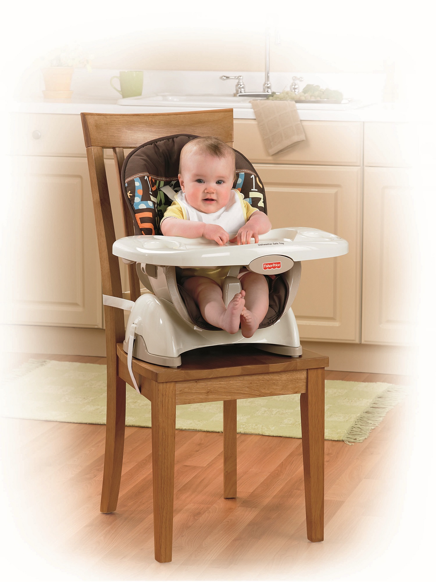 fisher price space saver high chair oil cloth