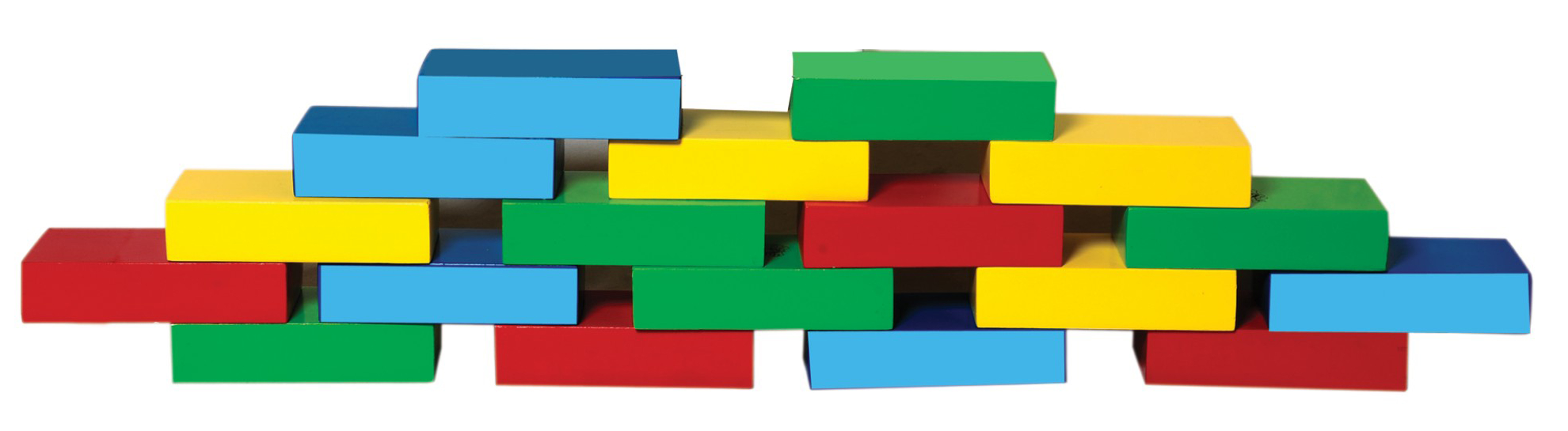Buy Building Bricks (18 Pieces) (Each 200X100X50 Mm) Online ₹3270