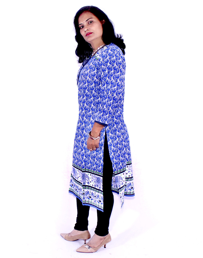 Buy Cotton KURTIHigh Quality Cotton KURTI. + Special LEGI worth 550