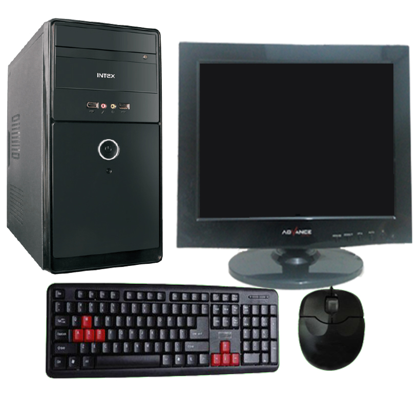 Buy Desktop Pc Full System With 17 Inch Led And New Core 2Duo 2Gb/320 ...