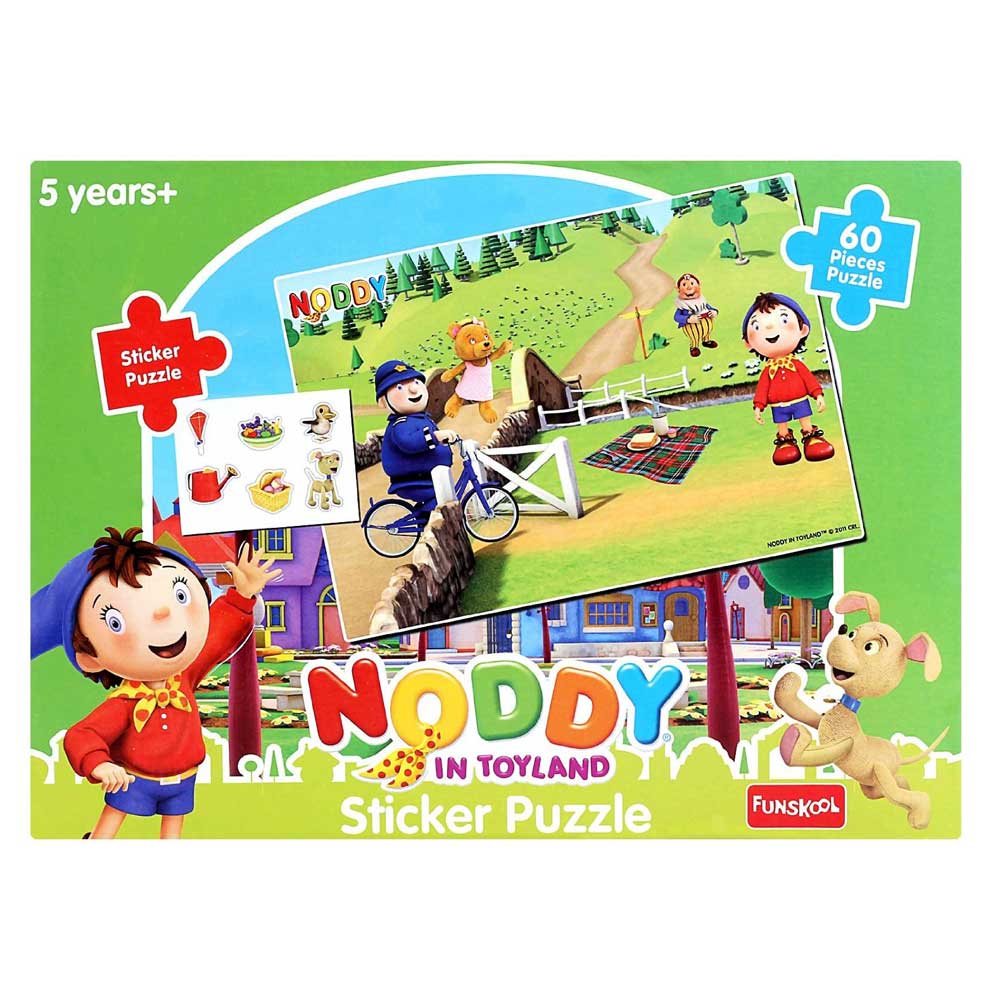 Buy Funskool Noddy 60 Piece Sticker Puzzle Online @ ₹199 from ShopClues