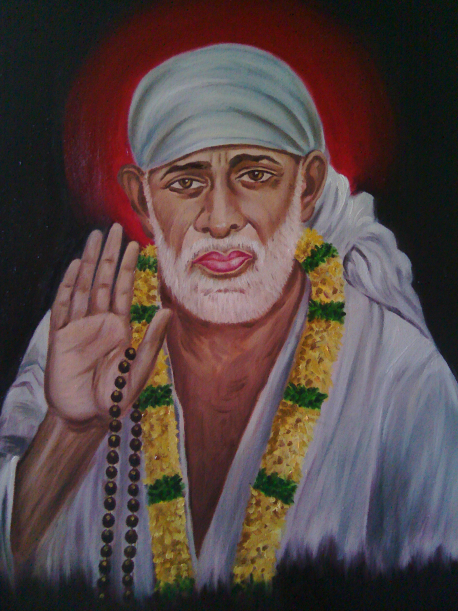 Buy beautiful painting god sai baba Online @ ₹6000 from ShopClues