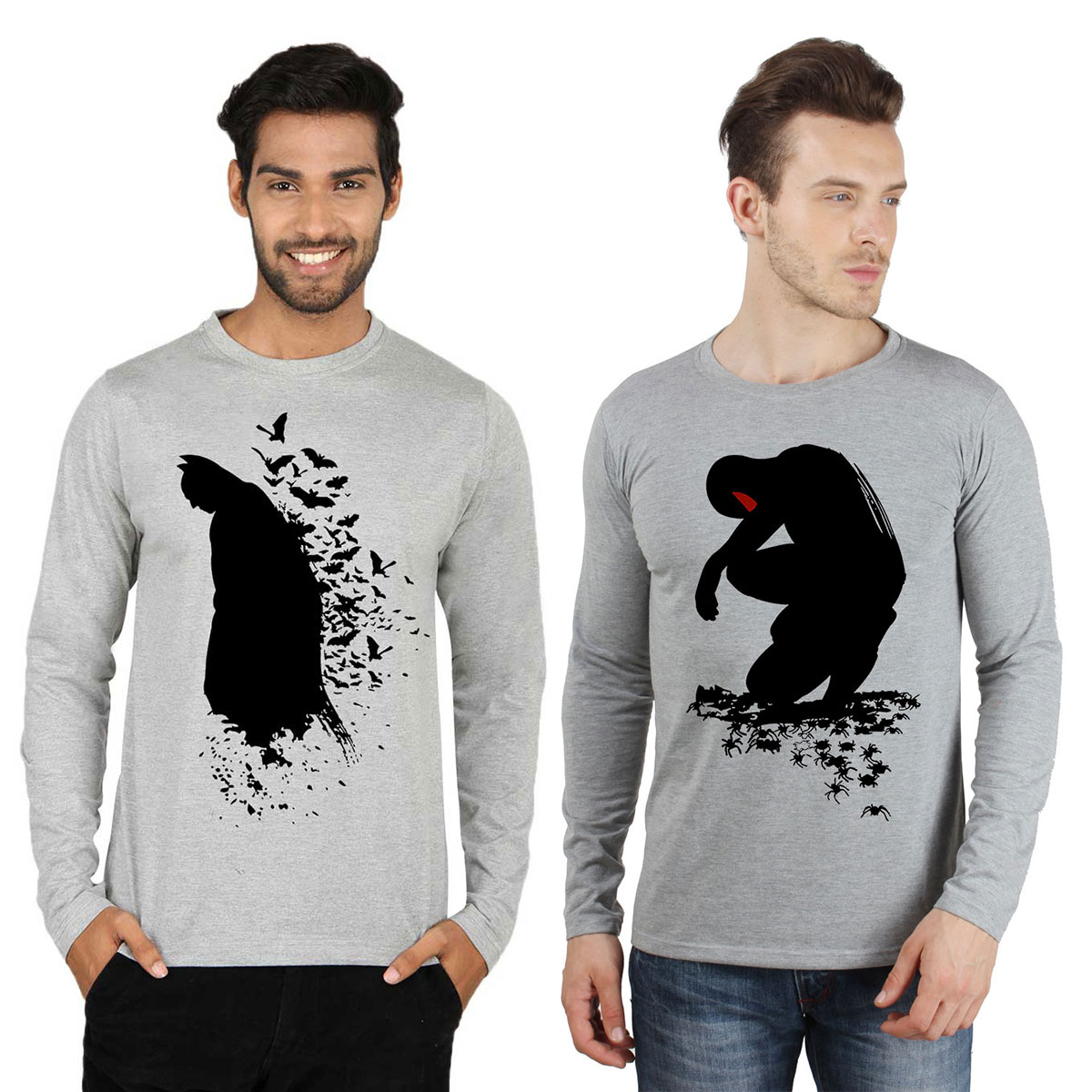 Buy Sayitloud Mens Full Sleeve Tshirt Combo Pack Of 2 Online ₹749 from ShopClues