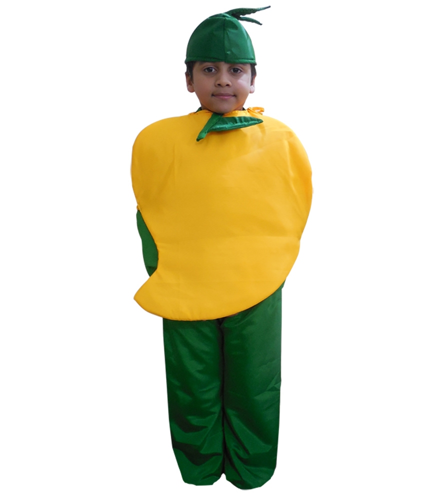 Buy Mango fancy dress costume for kids upto 10 years of Age,Fruit theme ...