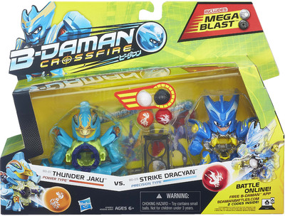 Buy Takara Tomy B-Daman Crossfire - Thunder Jaku Vs Strike Dracyan ...