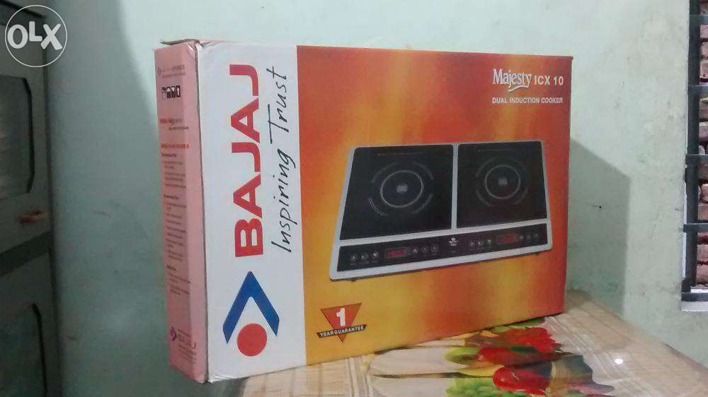Buy Brand New Bajaj Majesty ICX 10 Dual Induction Cooker Online ₹5600