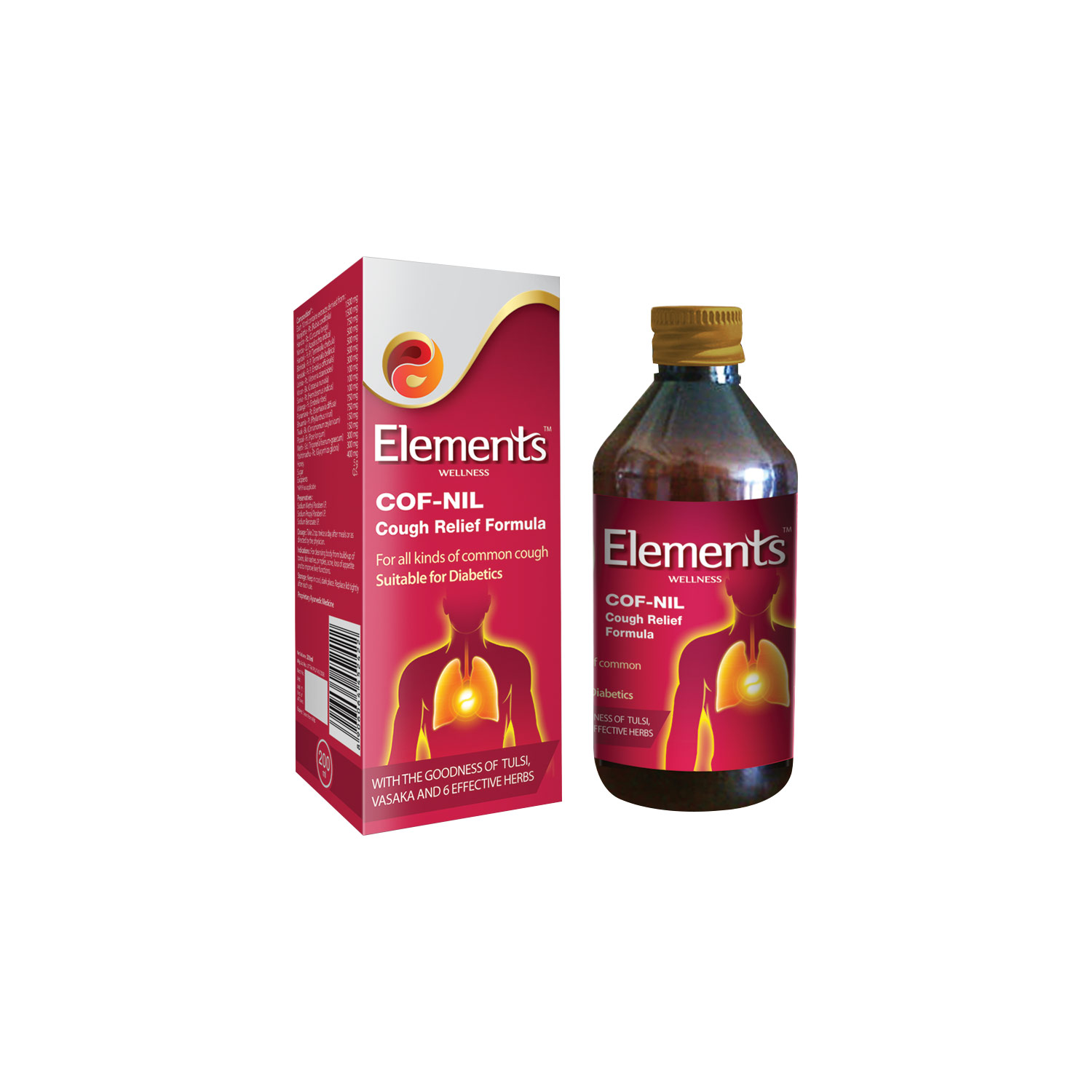 Buy Elements Cof Nil Cough Relief Formula 100ML Online 140 From 