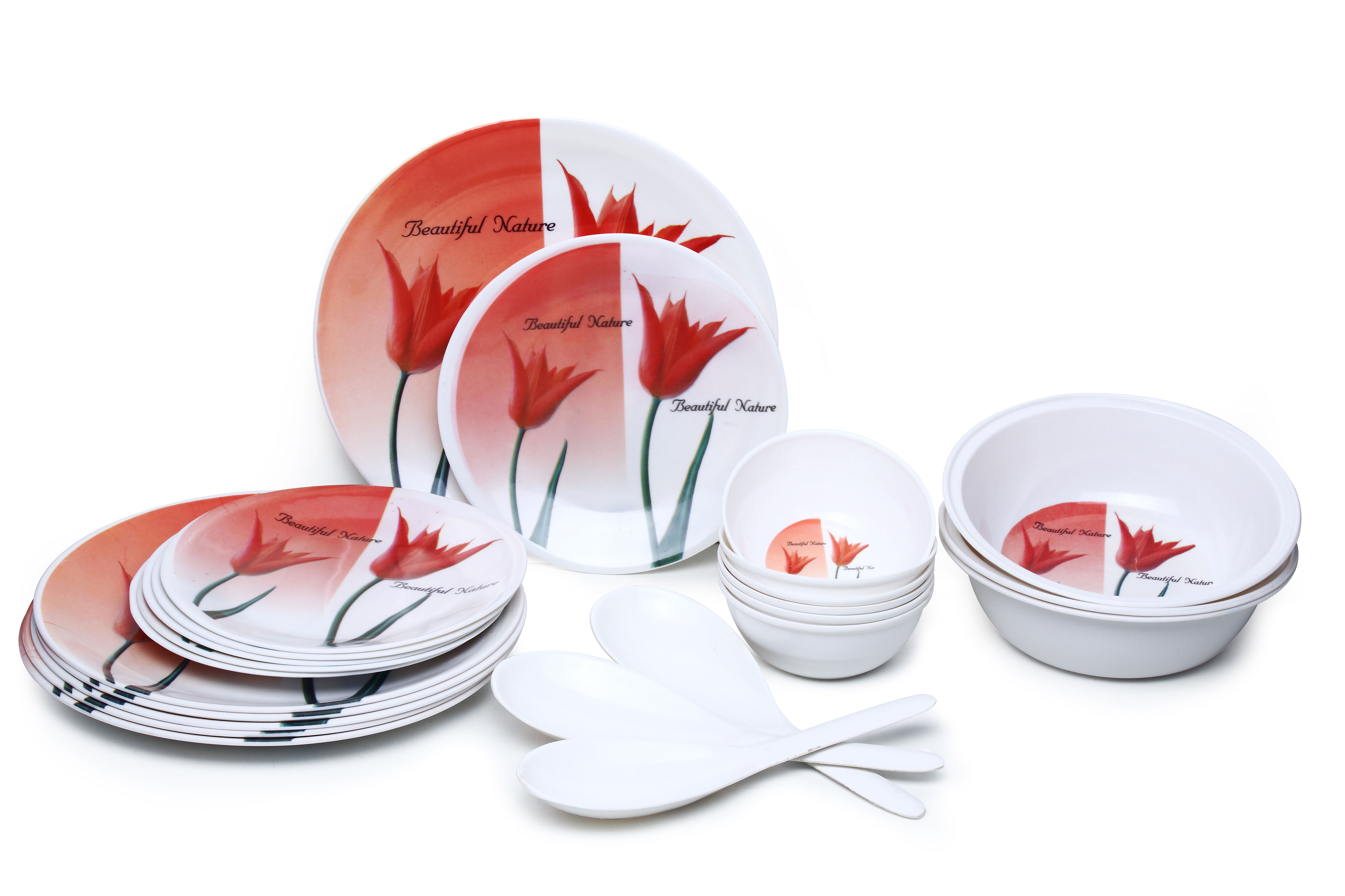 Buy 24pcs dinner set Online @ ₹1499 from ShopClues