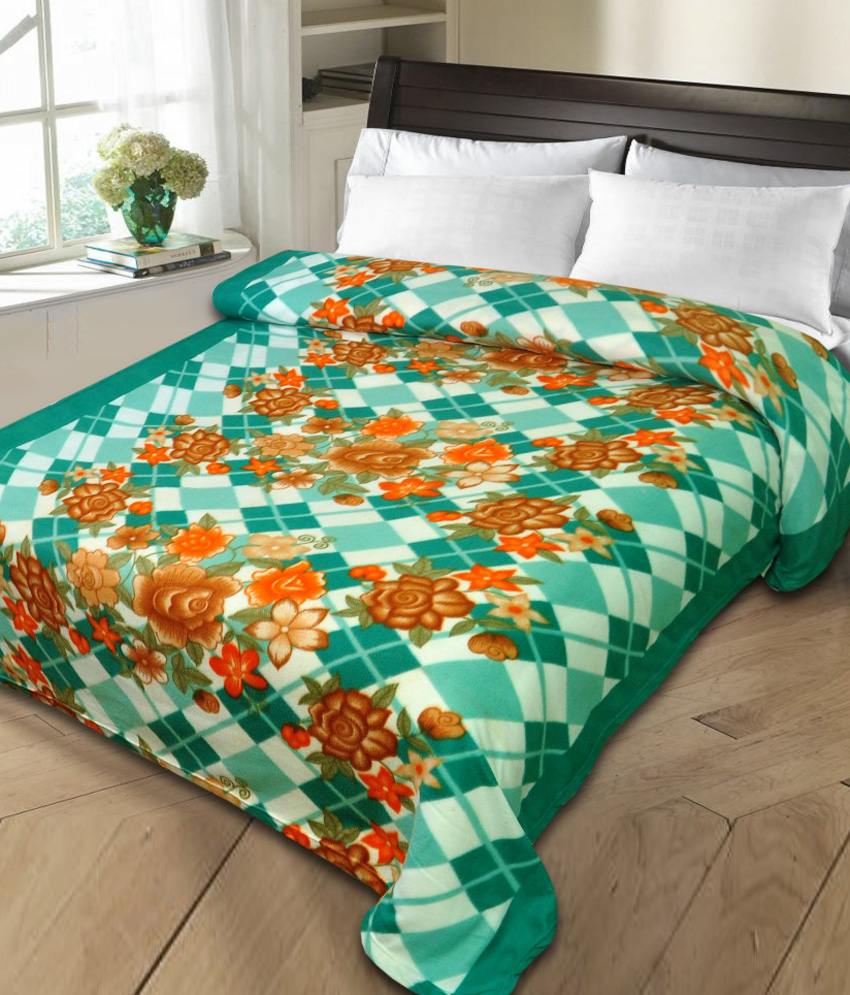 Buy iLiv Multicolor Single Bed Ac Blanket 1PRNT Online ₹399 from