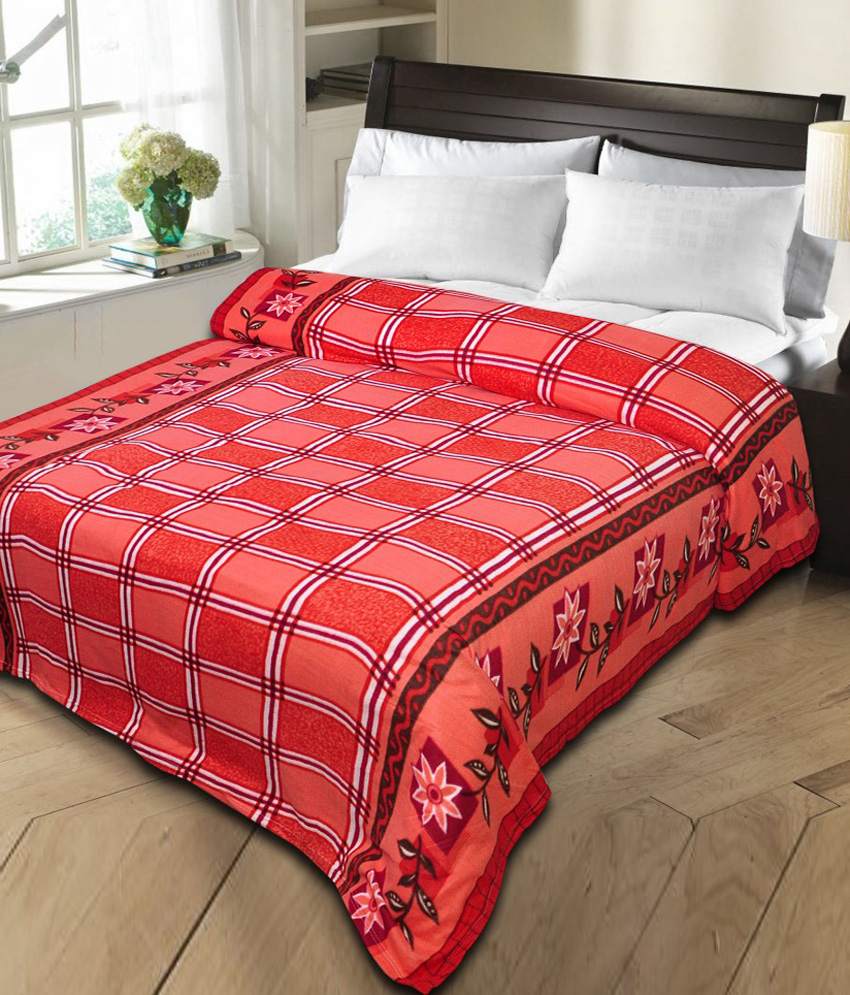 Buy iLiv Multicolour Superior Double AC Blanket 1 Chk Online ₹899