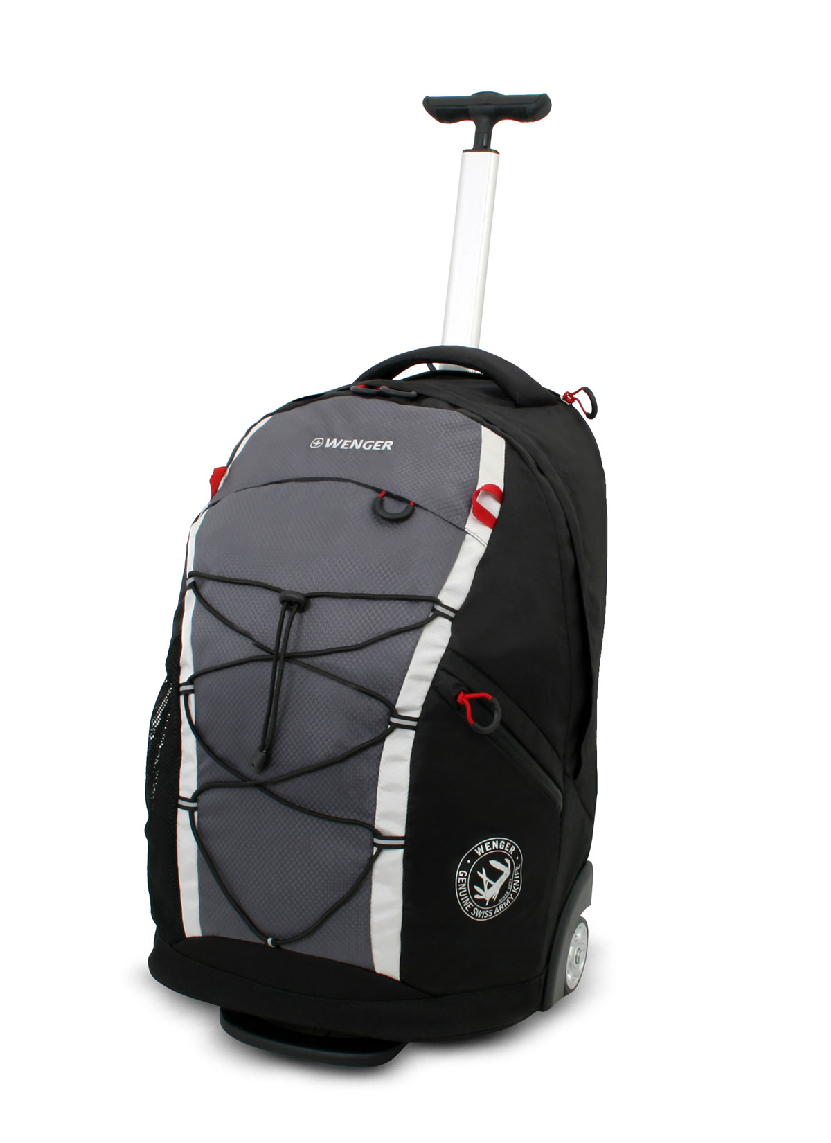 Wenger 20" Trolley Backpack (Black And Silver) Prices in India