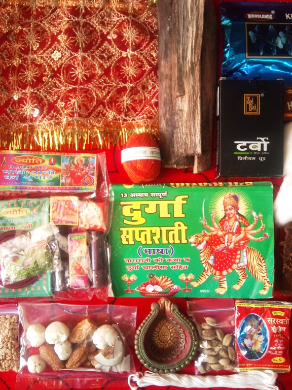 Buy Navratri Puja Samagri Kit Online @ ₹425 from ShopClues