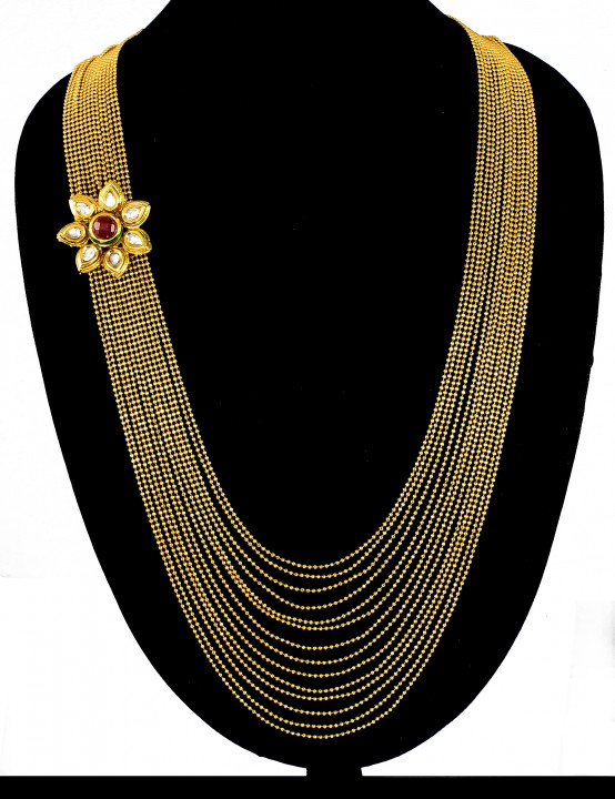 Buy Zaveri Pearls Exquisite Layered Necklace -ZPFK3973 Online @ ₹650 