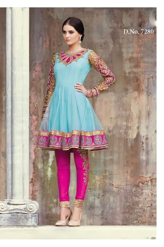 anarkali churidar cutting