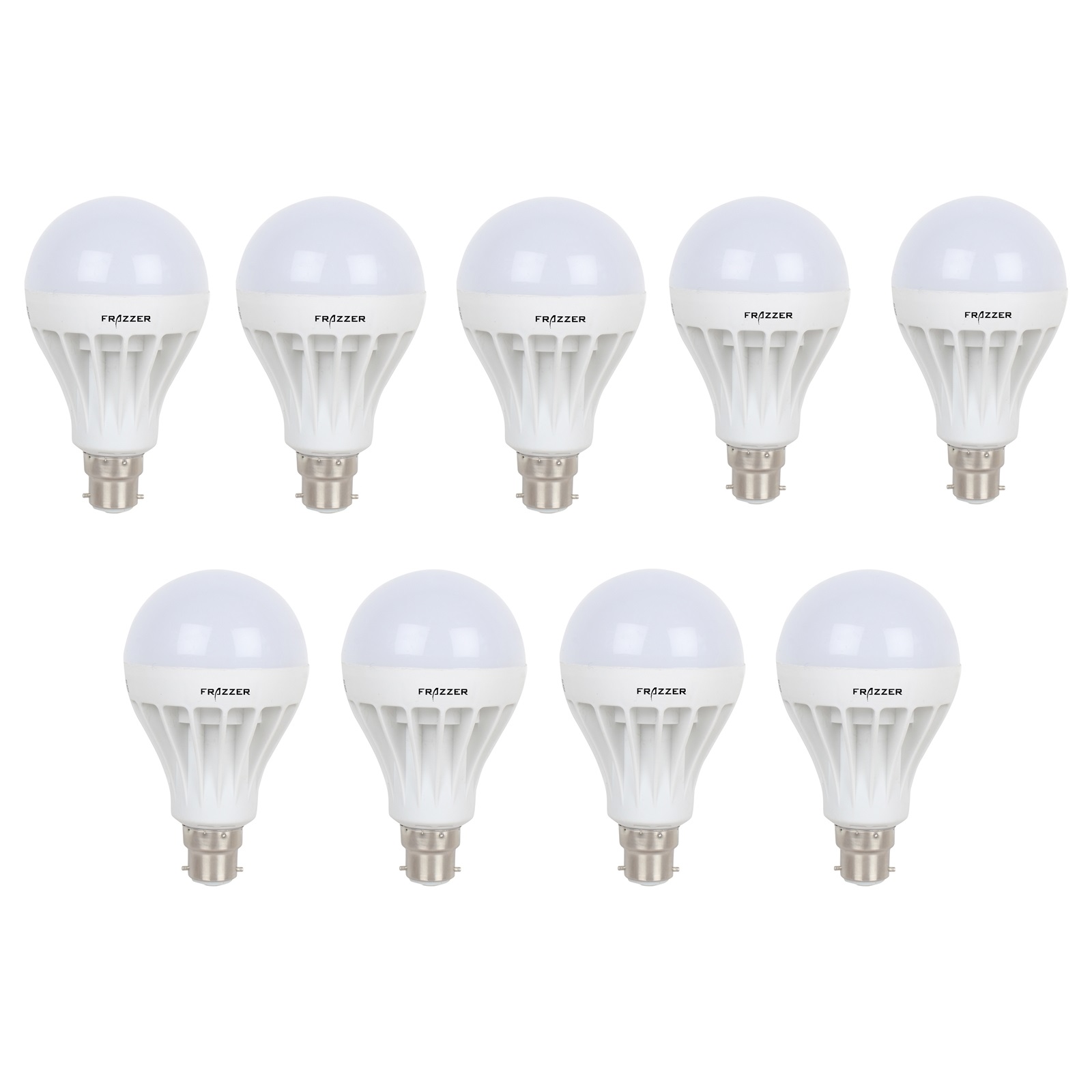 Buy Frazzer 7watt LED Natural White Bulb(Combo pack of 9) Online @ ₹548 ...