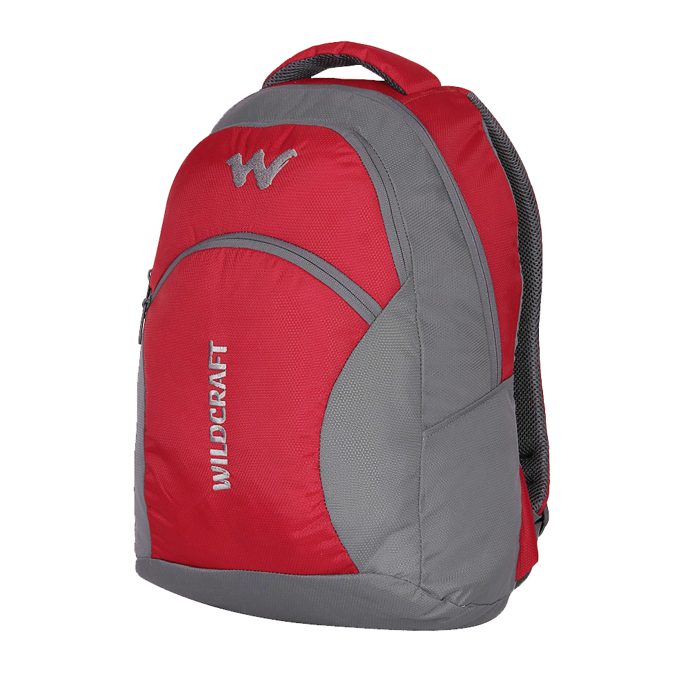 Buy Wildcraft Ace 21 L Laptop Backpack (Red & Grey) Online @ ₹1249 from ...