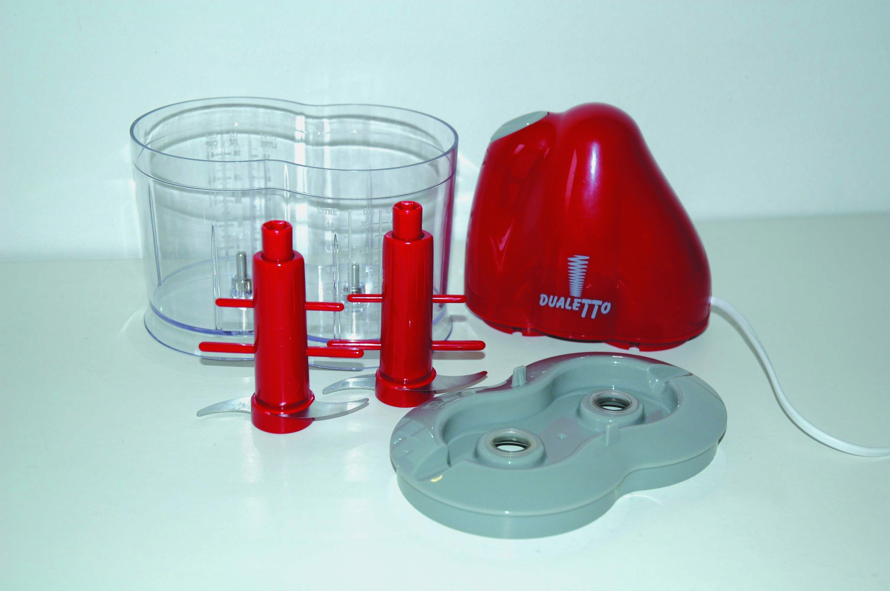 Dualetto The MULTI FOOD PROCESSOR with Double blades which give you