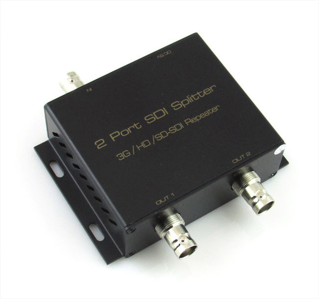 Buy 2 port HD SDI Splitter 1X2 SD SDI Video Splitter 1080p Repeater ...